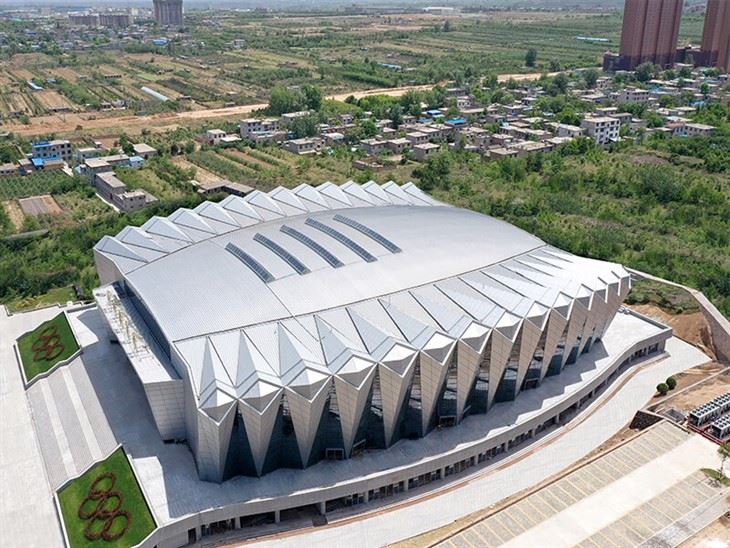 Prefab Metal Gym Buildings Gymnasium Steel Structure